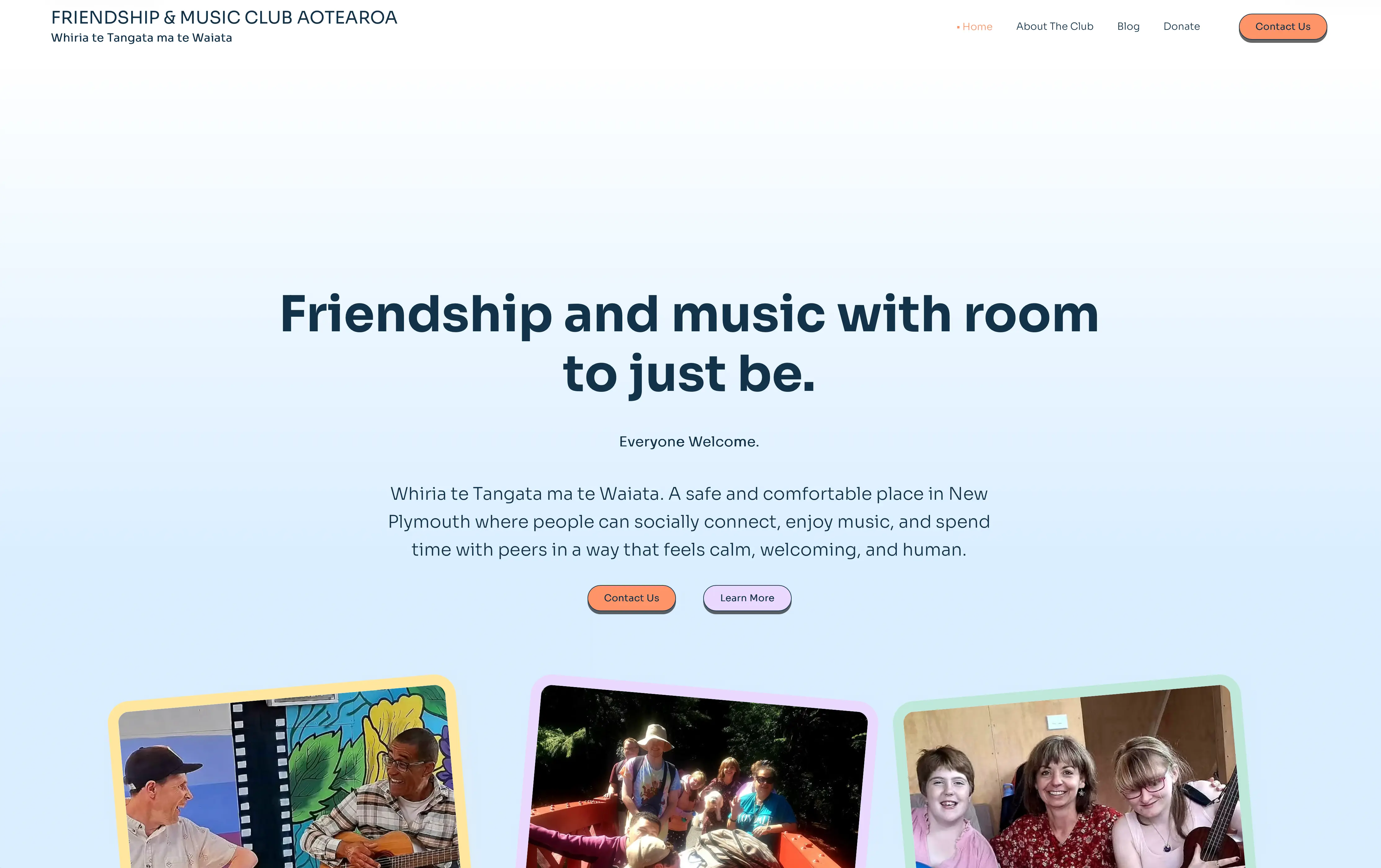 Friendship & Music Club project preview